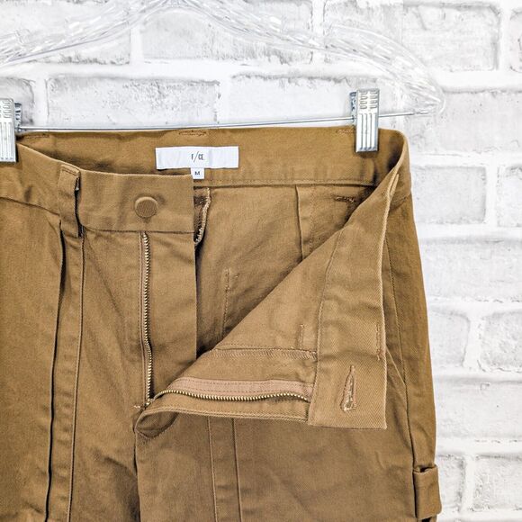 F/CE Made in Japan Men's Carpenter Pants in Khaki Brown Size Medium - Picture 2 of 11